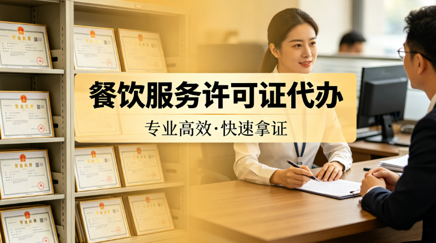 餐饮服务许可证代办